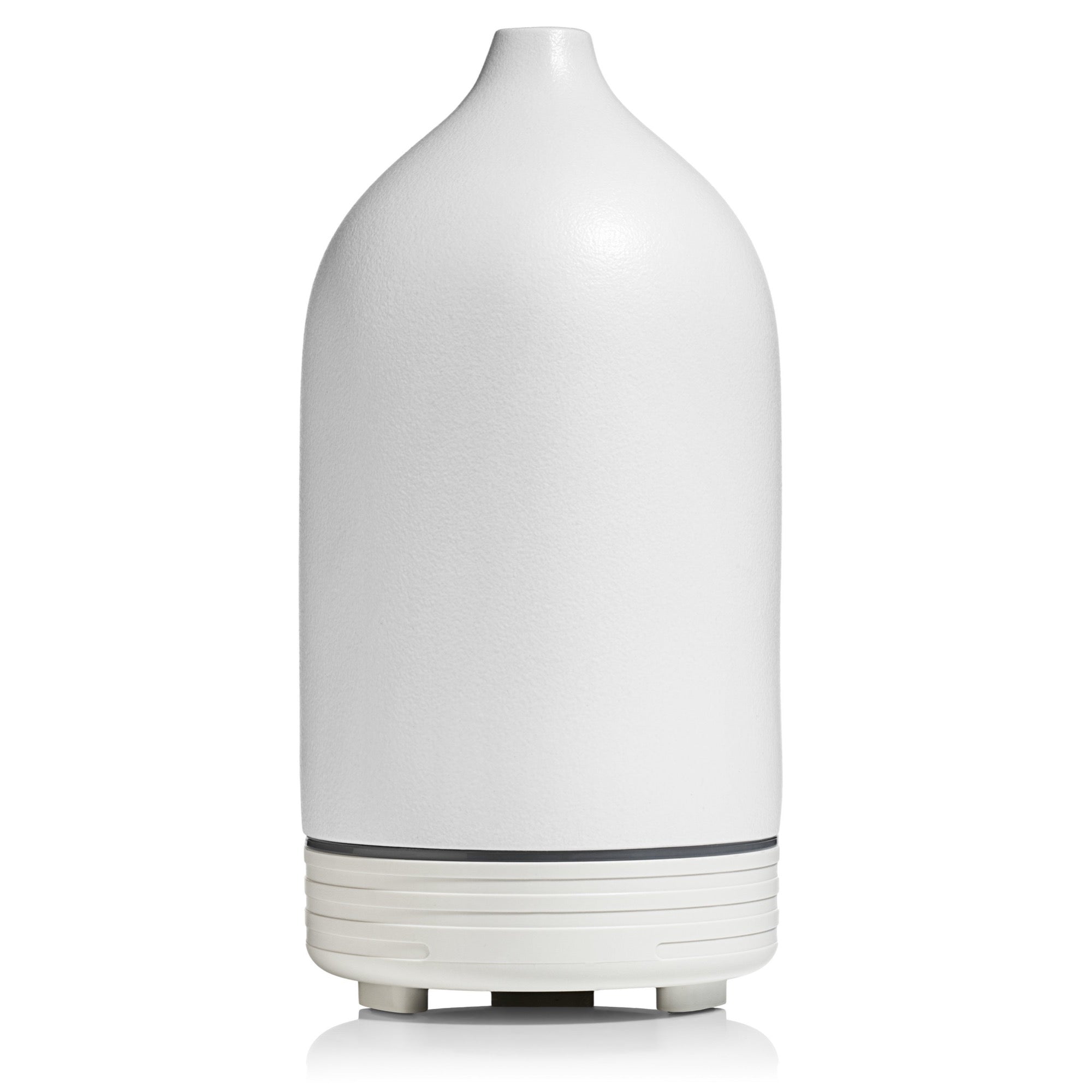Ultrasonic Essential Oil Diffuser - WHITE Ceramic | Streams Pure Mist ...