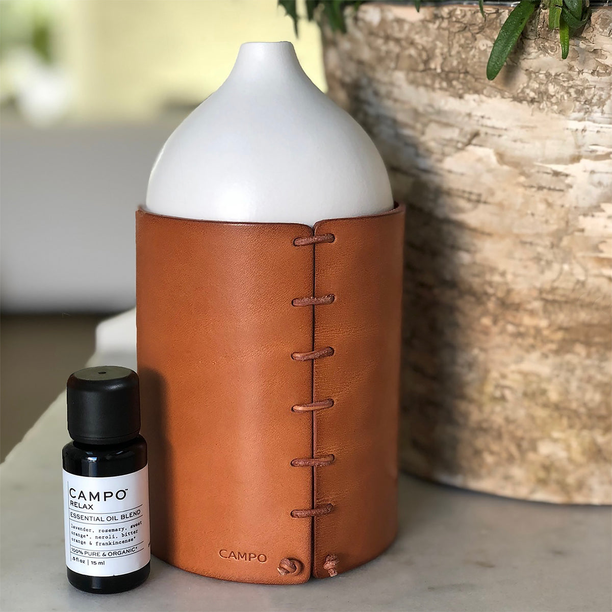 Leather Artisan Diffuser Cuff - Limited Edition