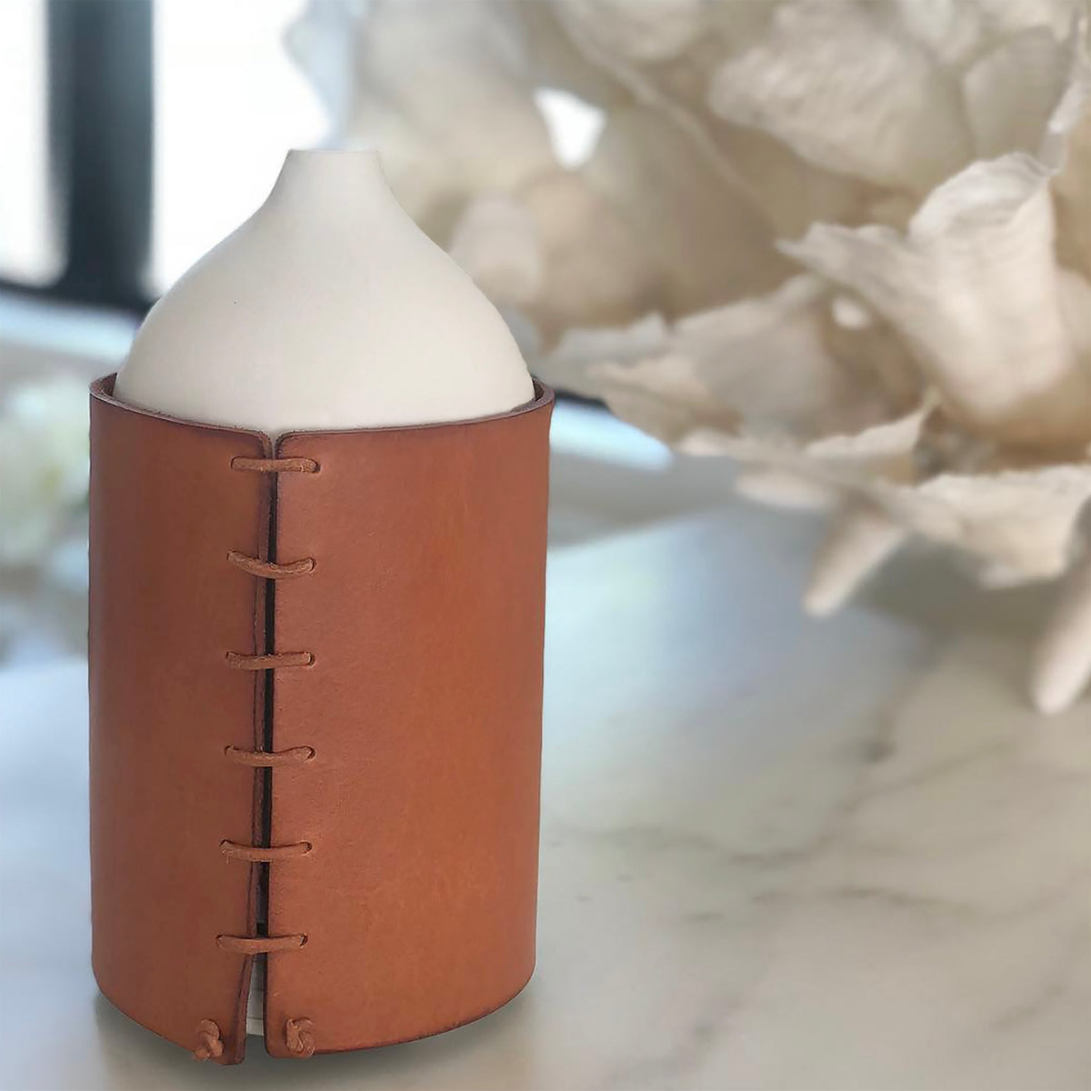 Leather Artisan Diffuser Cuff - Limited Edition