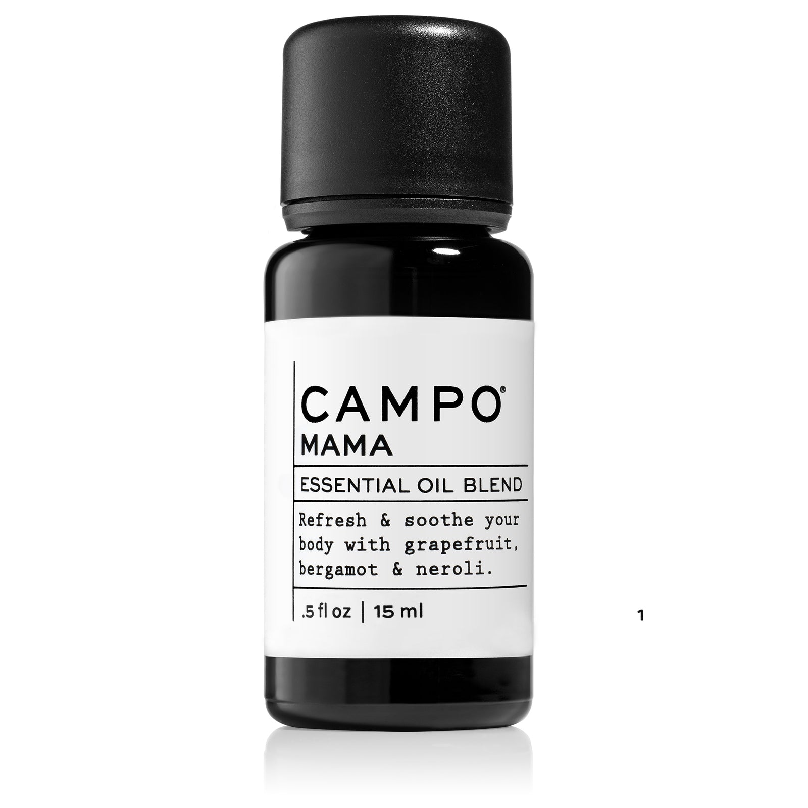 Campo Beauty MAMA Blend 15 ml Essential Oil. Pamper yourself, refresh & uplift your mood with these 100% pure essential oils of grapefruit, bergamot & neroli.