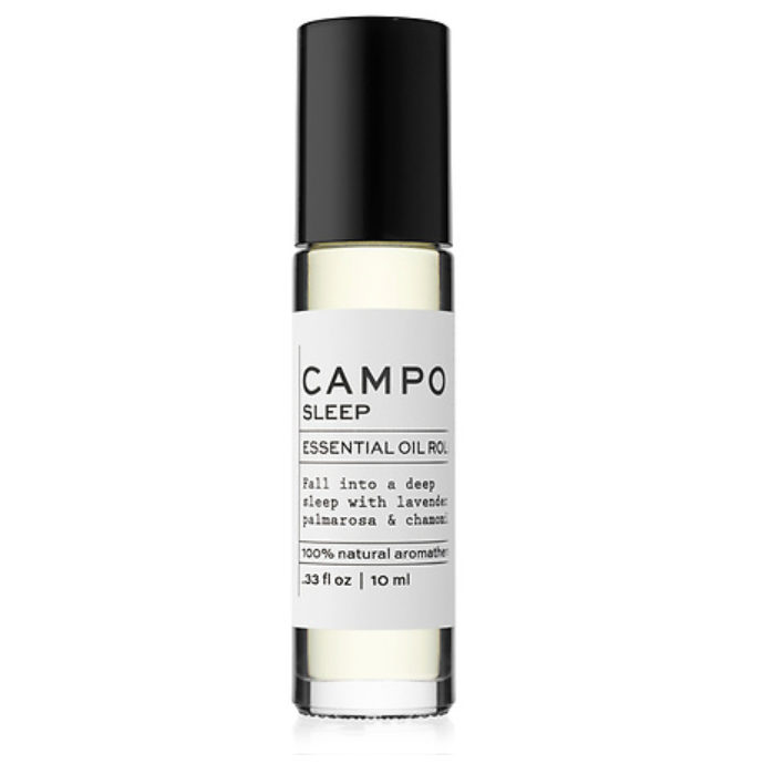 Campo Beauty Essential Oil SLEEP Stretch Mark Relief Blend Roll-On that in 5 ml. Soothe sore muscles and pain. Sedate & quiet your mind. Fall into a deep sleep with this 100% natural essential oil roll-on blend of French Lavender, Palmarosa, Roman Chamomile, and Valerian Root.